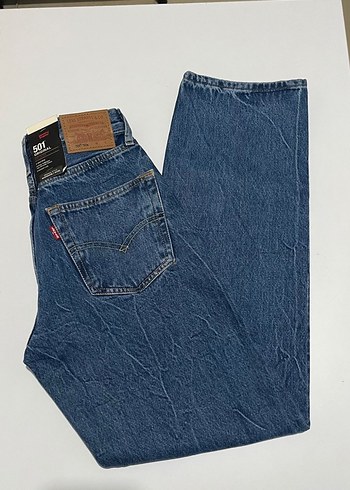 Lacivert Kadın Denim Jean Pantolon - Görsel 3