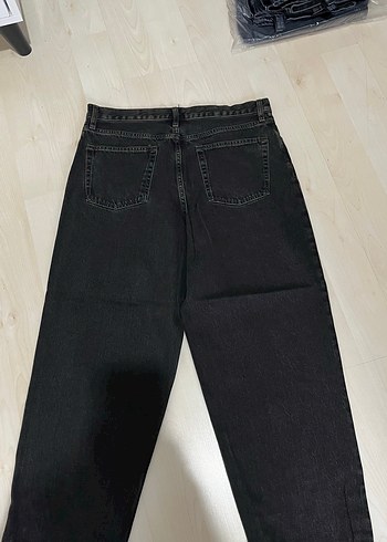 Erkek Siyah Regular Fit Midi Denim Pantolon - Görsel 14