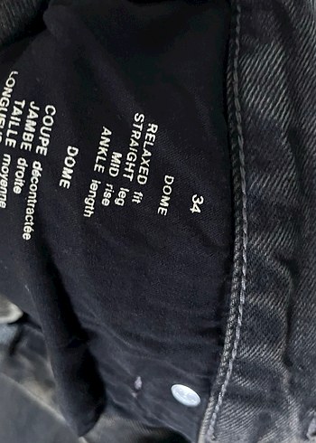 Erkek Siyah Regular Fit Midi Denim Pantolon - Görsel 20