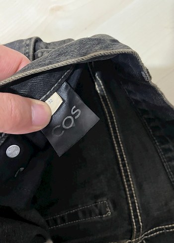 Erkek Siyah Regular Fit Midi Denim Pantolon - Görsel 12