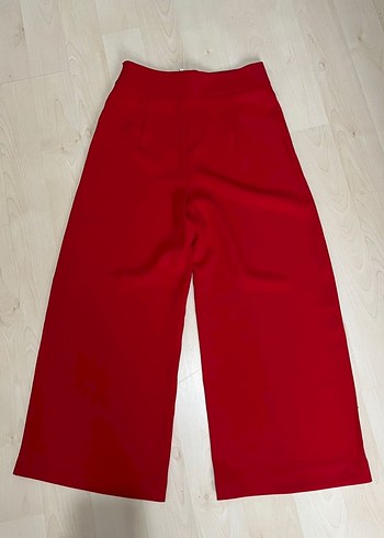 Kırmızı Kadın Regular Fit Kumaş Pantolon - Görsel 5