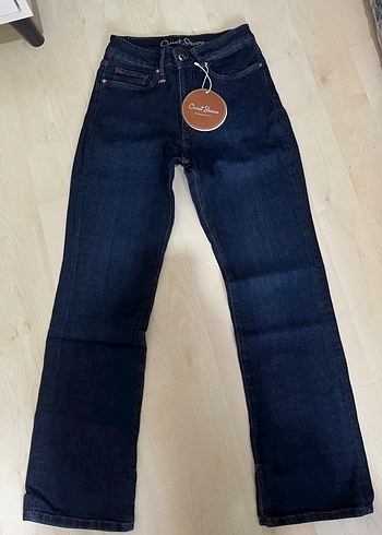 Kadın Lacivert Denim Normal Boy Jean - Görsel 4