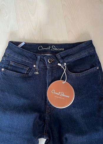 Kadın Lacivert Denim Normal Boy Jean - Görsel 3