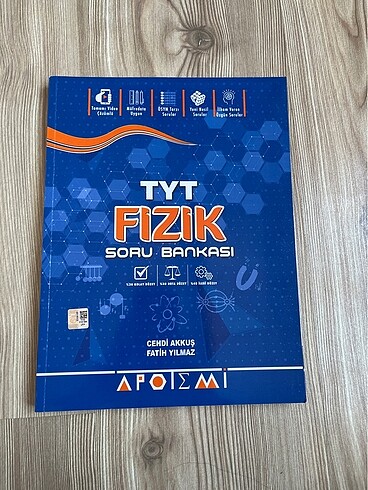 TYT Fizik soru bankası Apotemi yayınları