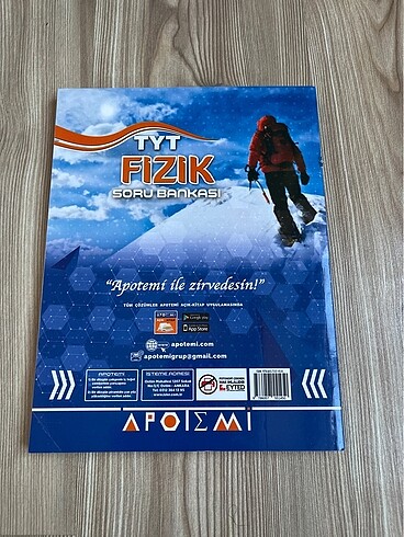 TYT Fizik soru bankası Apotemi yayınları