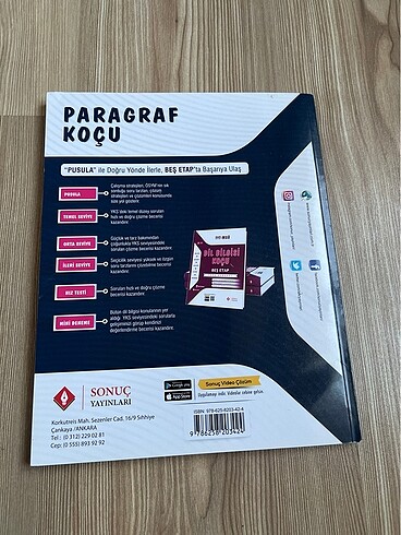  TYT-AYT-MSÜ Paragraf soru bankası sonuç yayınları
