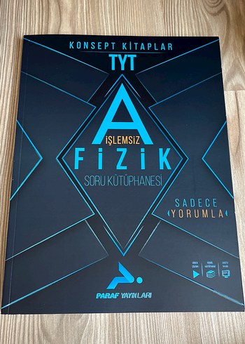TYT Fizik Konsept Kitap Soru Bankası