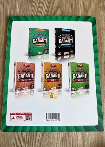 10 Günde Temel Atma Garantili Matematik Kitabı