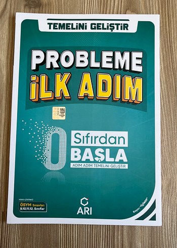 Probleme İlk Adım Sıfırdan Başla Kitabı