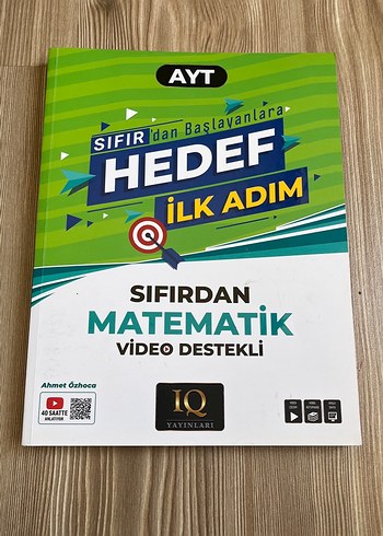 Sıfırdan Matematik AYT Video Destekli Kitap
