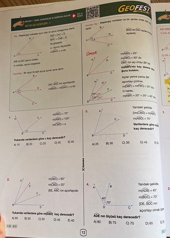 Beden Geofest Temel Seviye TYT AYT Geometri Kitabı
