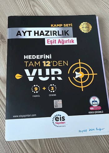 AYT Hazırlık Eşit Ağırlık Kamp Seti 12'den Vur