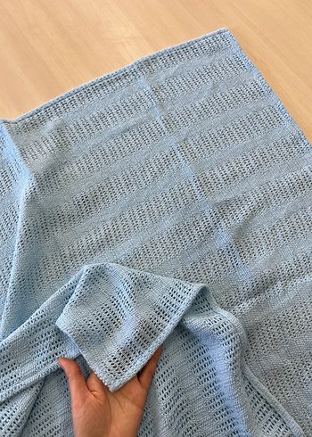 Mavi Triko Çocuk Battaniyesi - Görsel 5