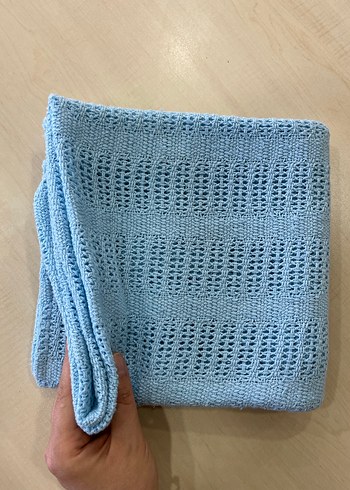 Mavi Triko Çocuk Battaniyesi - Görsel 3