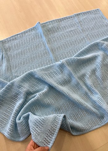 Mavi Triko Çocuk Battaniyesi - Görsel 7