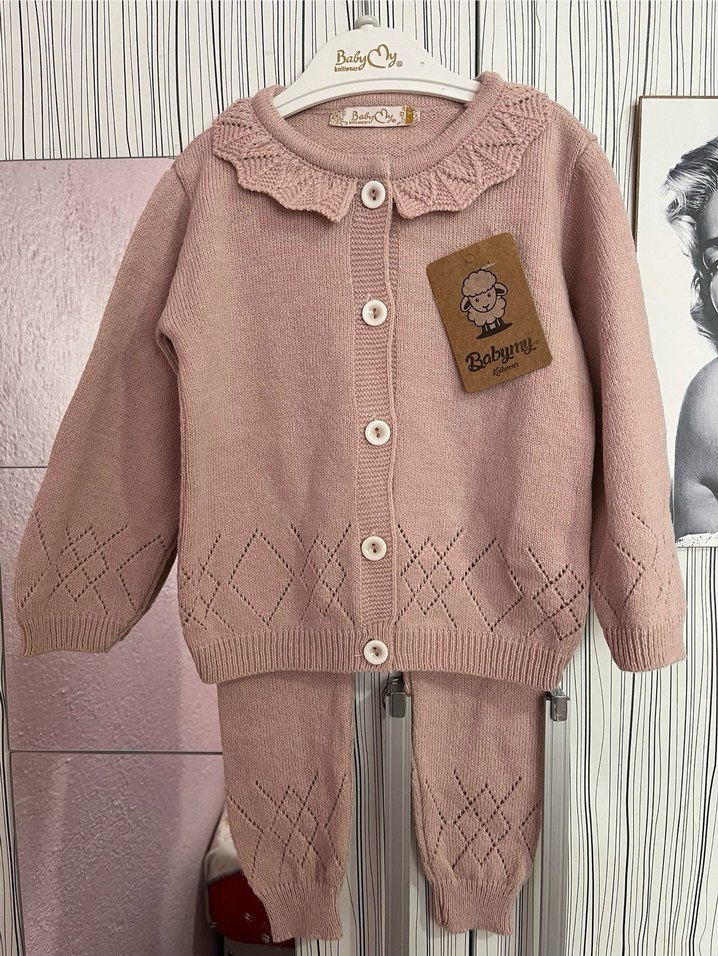 Pembe triko Bebek Kız Takımı - Görsel 2