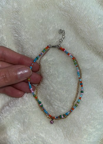 Renkli Boncuklu Halhal - Görsel 4