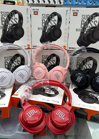 Jbl Sn 770 kulak üstü bluetooth kulaklık kırmızı