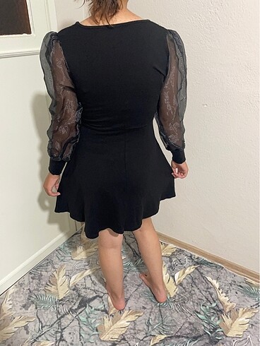 Trendyol & Milla Siyah mini elbise