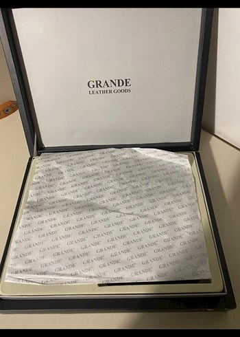 Grande Siyah Deri Erkek Kemer Seti - Görsel 3