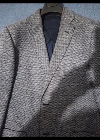 Gri Düğmeli Erkek Takım Ceketi 3 adet ceket - Görsel 10