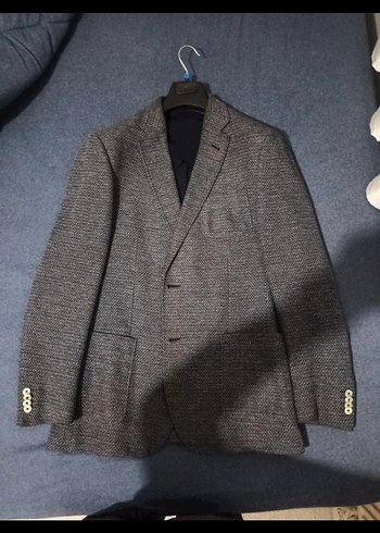 Gri Düğmeli Erkek Takım Ceketi 3 adet ceket - Görsel 9