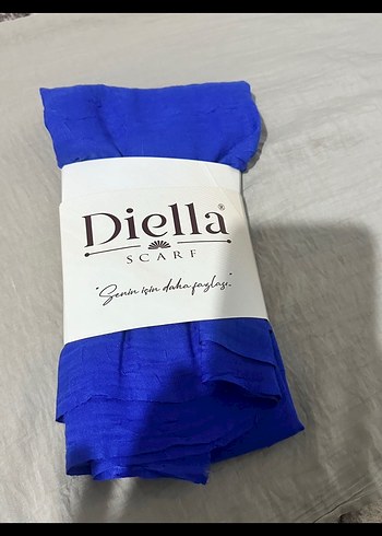 Beden mavi Renk Diella Koyu Mavi Bambu Kadın Şal