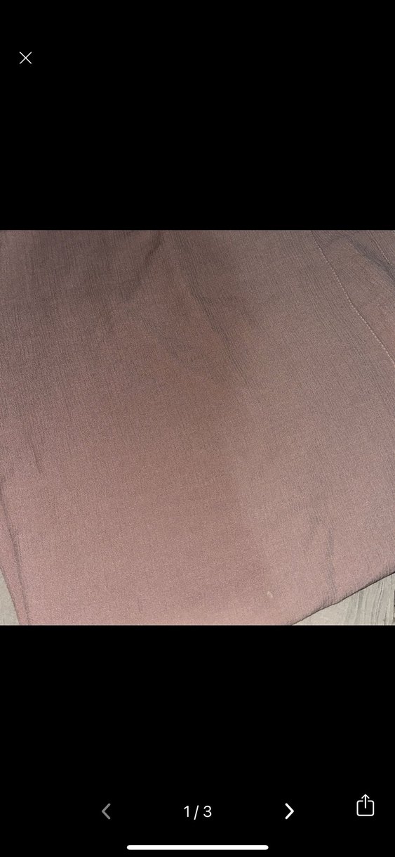 Bej Keten Pilili Kadın Şal - Görsel 2