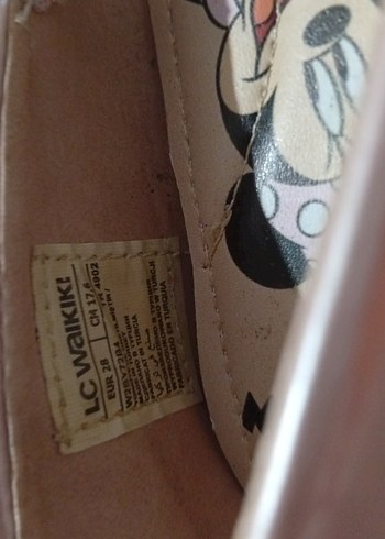 Pembe Minnie Baskılı Kız Babet Ayakkabı - Görsel 3