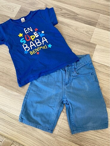 LC Waikiki LC Waikiki 3-4 yaş erkek çocuk şort t-shirt takım