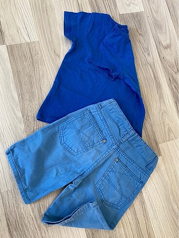 4 Yaş Beden LC Waikiki 3-4 yaş erkek çocuk şort t-shirt takım