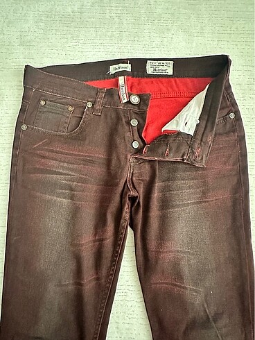 30 Beden Harrison Marka Bordo Jean