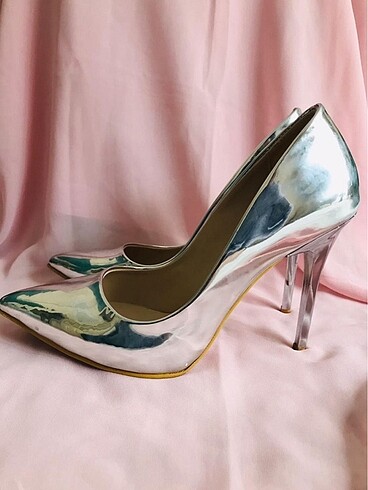 Diğer Gümüş stiletto