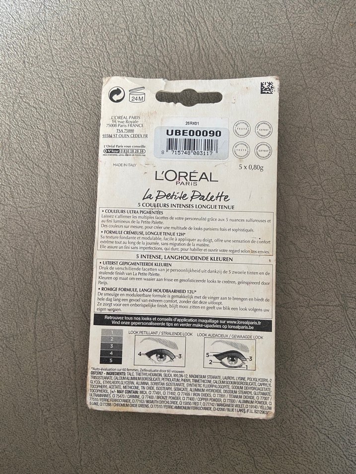 L'Oréal Paris La Petite Palette Göz Farı - Görsel 3