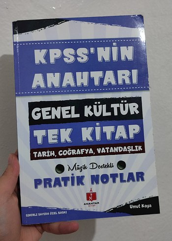 KPSS Genel Kültür Tek Kitap Pratik Notlar