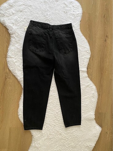 42 Beden TrendyolMilla Siyah Mom Jean