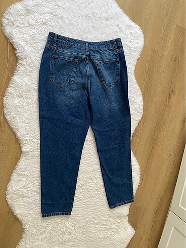 Trendyol & Milla Trendyol Milla Mavi Yüksek Bel Mom Jean