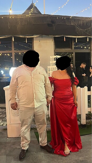 Zara Zara kırmızı abiye
