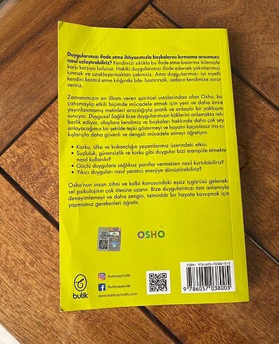  Osho duygusal sağlık