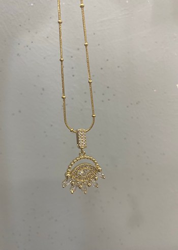 Uzun Zincir Detaylı Bohem Kadın Kolye