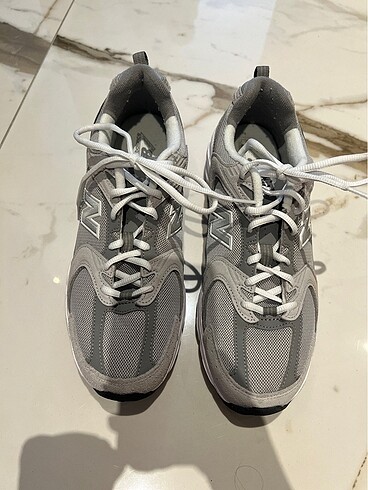 New Balance 530 gri spor ayakkabi