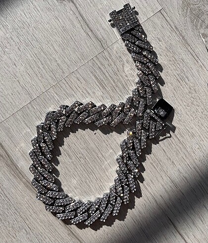 Diğer Taş Detaylı Işıltılı Choker Kolye