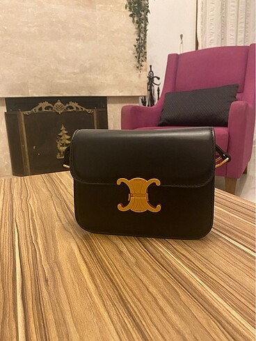 Celın Gold Aksesuarlı Çanta