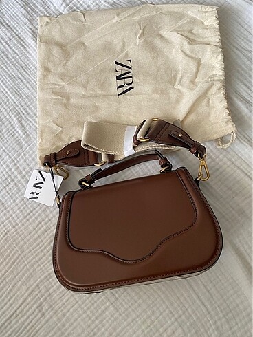 Zara Zara marka orjinal yeni sezon çapraz askılı çanta