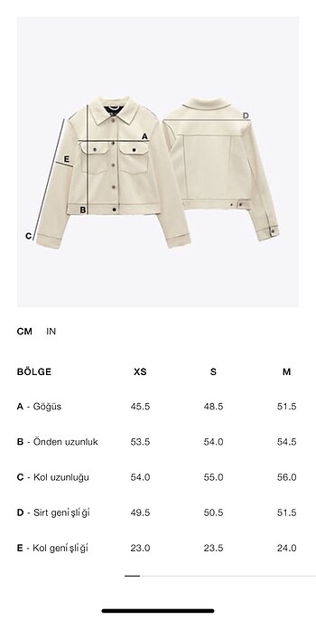 Zara Zara marka orjinal yeni sezon suni deri crop bıker ceket