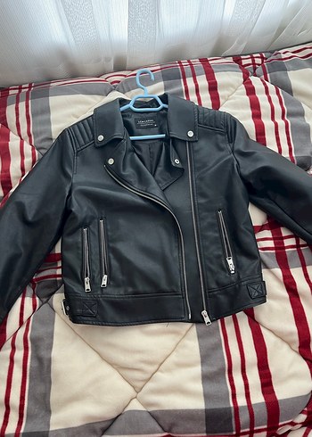 Siyah Deri Ceket - Görsel 3