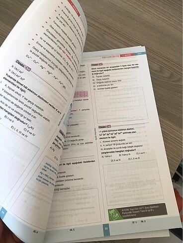  Beden Ayt kimya ders işleyiş modülleri