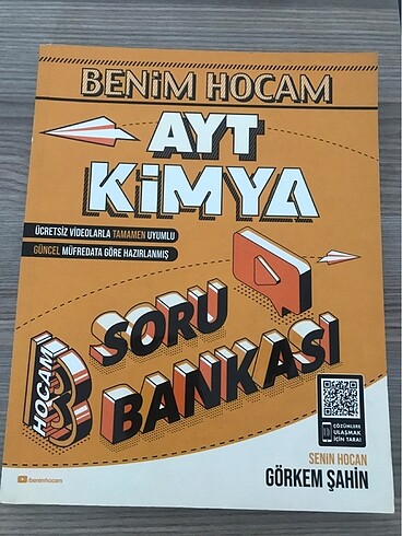 Ayt kimya soru bankası Benim Hocam