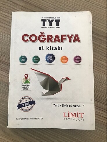 Tyt coğrafya el kitabı Limit yayınları
