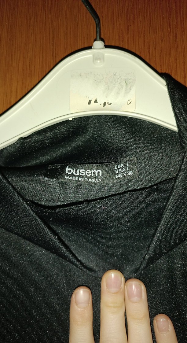 Düğmeli Siyah Midi Kadın Ceket - Görsel 5